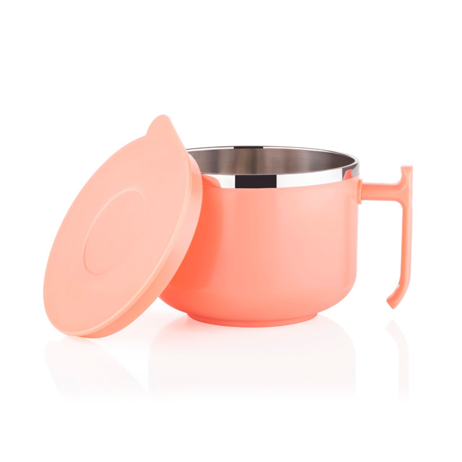 2933 Maggie Bowl with Lid and Handle, Soup Bowls for Easy Perfect Breakfast Cereals, Fruits, Ramen, Beverages,Essentials, Dishwasher Safe Double Layer DeoDap 2933 Maggie Bowl with Lid and Handle, Soup Bowls for Easy Perfect Breakfast Cereals, Fruits, Ramen, Beverages,Essentials, Dishwasher Safe Double Layer DeoDap